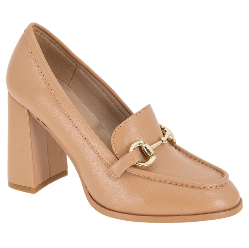 BCBGeneration Womens Size 11 Pumps Tan Heels Horsebite Career Work Shoes - Picture 3 of 17